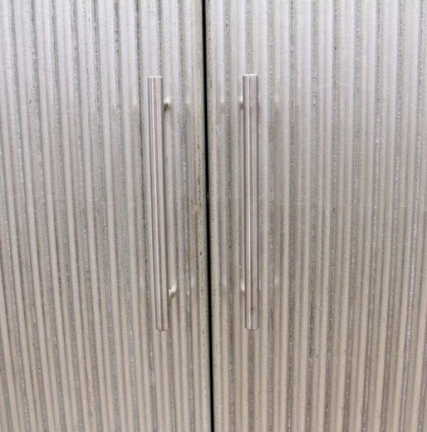 画像8: 輸入家具 サイドボード キャビネット モダン シルバー アンティーク風 シャビー イタリアン AC-5099 家財送料無料 直輸入 リビングスタジオ (8)