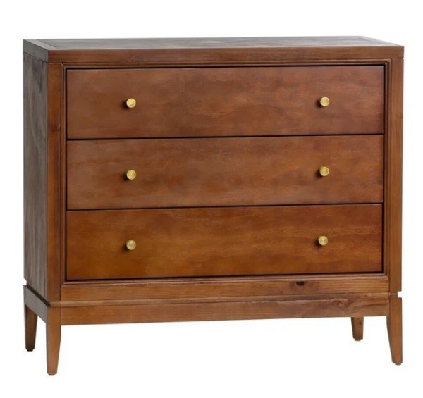 画像1: 輸入家具 チェスト 3段 ナチュラル モダン ナチュラル シャビー アンティーク風 コンテンポラリー AC-8046 送料無料 直輸入 リビングスタジオ (1)