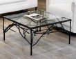 画像4: 輸入家具 センターテーブル アイアン 小枝 ブランチ ガラス クラシック シャビー アンティーク風 AC-R003 送料無料 直輸入 リビングスタジオ (4)