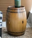 画像2: 輸入家具 ワインラック サイドテーブル 樽型 アンティーク風 ボトルラック シャビーシック AN-80146 送料無料 直輸入 リビングスタジオ (2)