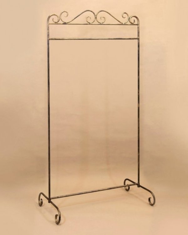 画像1: 輸入家具 シャンドル アイアン コートハンガー ハンガーラック ゴールド シャビーシック アンティーク風 SA885380-GD 直輸入 リビングスタジオ 送料無料 (1)