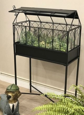 輸入家具 アイアンスタンドトレイ大 H22cm 花台 フラワー 輸入家具 アイアンスタンドトレイ大 H22cm 花台 フラワー