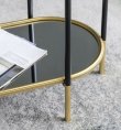 画像3: 輸入家具 コンソール 3段シェルフ アイアン ミラー天板 飾り棚 シンプル モダン ゴールド 花台 AN-82960 送料無料 直輸入 リビングスタジオ (3)