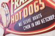 画像5: 輸入雑貨 アンティークエンボスプレート FRANK'S HOT DOGS ブリキ 壁飾り アメリカン ビンテージ シャビー HLHT22057A リビングスタジオ (5)