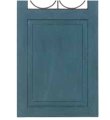 画像4: 輸入家具 アイアン ウッド ドア ブルー vil 6251 アンティーク風 壁飾り ウォールデコレーション シャビーシック  (4)