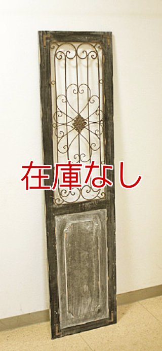 輸入家具 アイアン ウッド ドア ブルー vil 6251 アンティーク風 輸入家具 アイアン ウッド ドア ブルー vil 6251 アンティーク風
