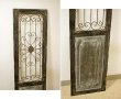 画像3: 輸入家具 アイアン デコ ウッド ドア ブラック vil 6865 シャビーシック アンティーク風 壁飾り 壁掛け ウォールデコレーション オブジェ パネル ブラウン (3)
