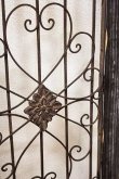 画像5: 輸入家具 アイアン デコ ウッド ドア ブラック vil 6865 シャビーシック アンティーク風 壁飾り 壁掛け ウォールデコレーション オブジェ パネル ブラウン (5)
