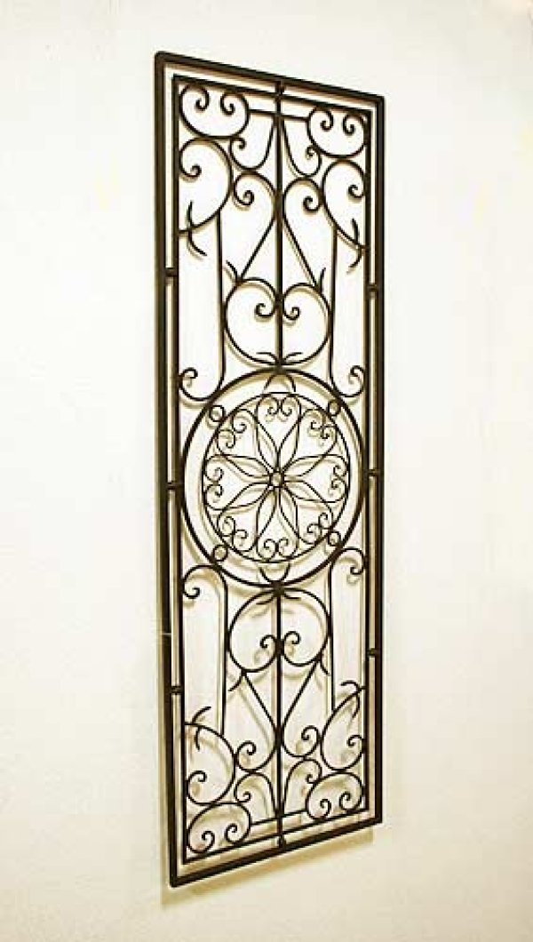 画像3: 輸入家具 ペトゥル ウォールデコール 壁飾り アイアン ウォールデコレーション パネル 窓 アンティーク風 シャビーシック CIE-193 送料無料 リビングスタジオ (3)