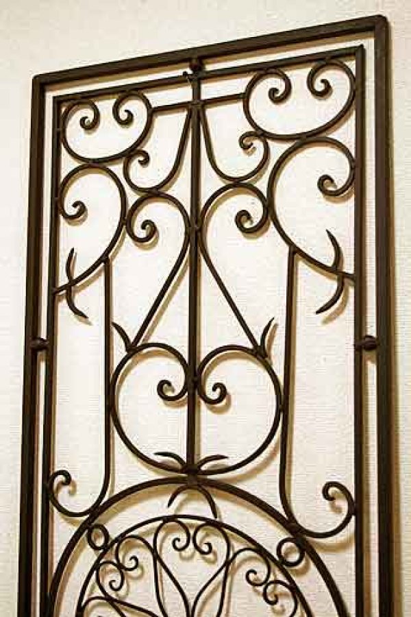 画像5: 輸入家具 ペトゥル ウォールデコール 壁飾り アイアン ウォールデコレーション パネル 窓 アンティーク風 シャビーシック CIE-193 送料無料 リビングスタジオ (5)