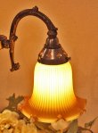 画像2: 輸入雑貨 テーブルランプ デスクランプ スタンド 2灯 クラシック イタリアン アンティーク風 真鍮 Sunyow LED対応 FC-2055A-502 送料無料 (2)