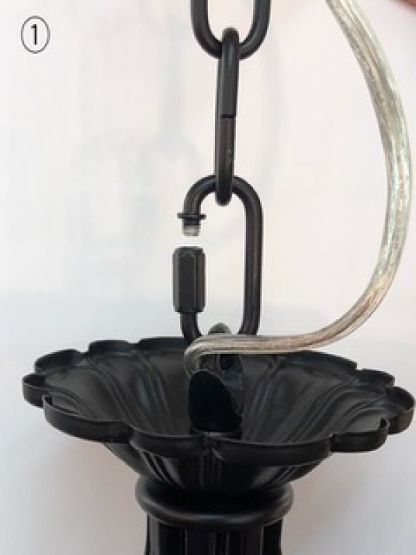 画像7: 輸入家具 シャンデリア アイアン 6灯 ブラック ダークブラウン クラシック シャビーシック アンティーク風 ナチュラル 姫系 MODI-P6DB 送料無料 (7)