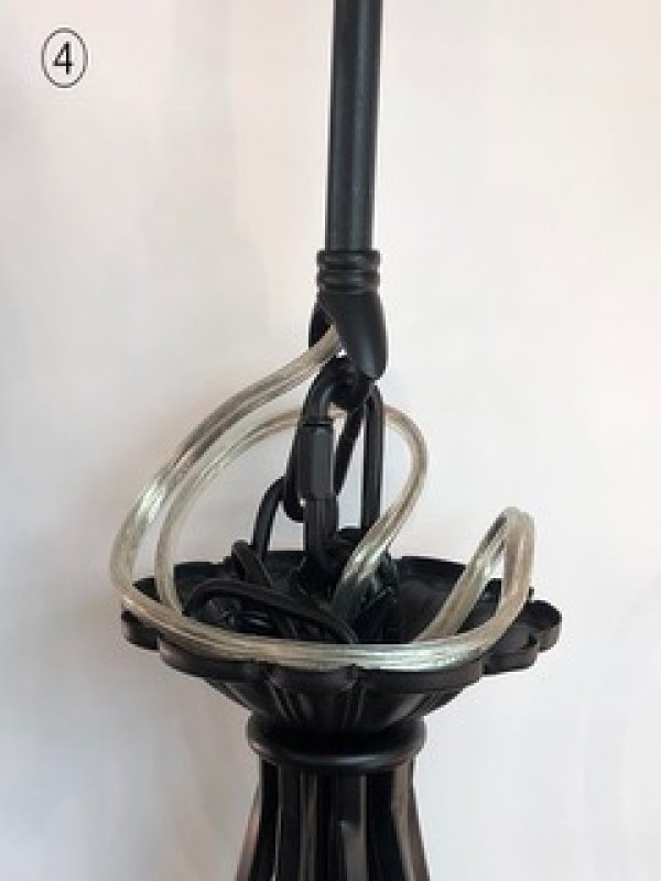 画像8: 輸入家具 シャンデリア アイアン 6灯 ブラック ダークブラウン クラシック シャビーシック アンティーク風 ナチュラル 姫系 MODI-P6DB 送料無料 (8)