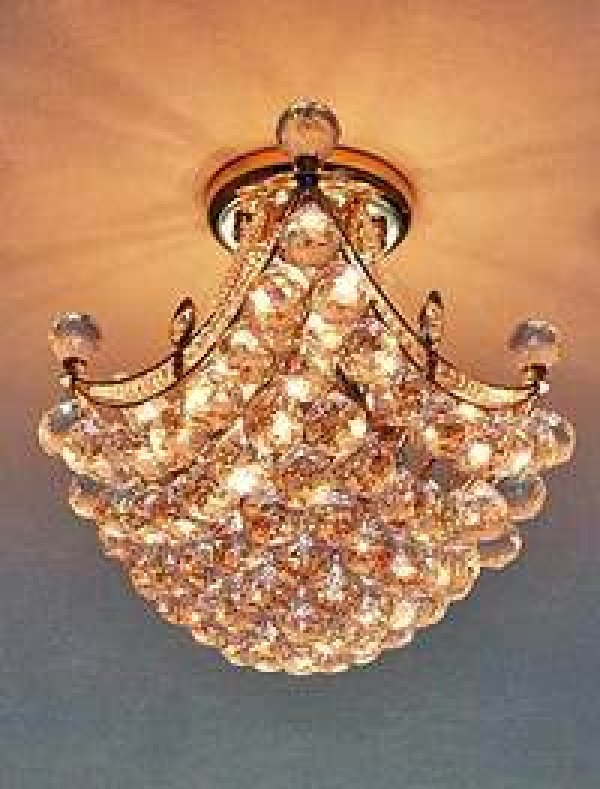 画像3: 輸入家具 シャンデリア 8灯 アイアン ガラスシェード クラシック アンティーク風 イタリアン フレンチ 725051 送料無料 直輸入 リビングスタジオ (3)