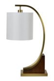 画像4: 輸入雑貨 ランプ テーブルランプ モダン ゴールド アーバン スタンド 木製 コンテンポラリー AC-007 送料無料 直輸入 リビングスタジオ (4)