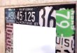 画像4: 輸入雑貨 ウォールミラー number plate 2 ナンバープレート 長角 アメリカ 北米 壁掛けミラー 鏡 15S1018M 直輸入 リビングスタジオ (4)