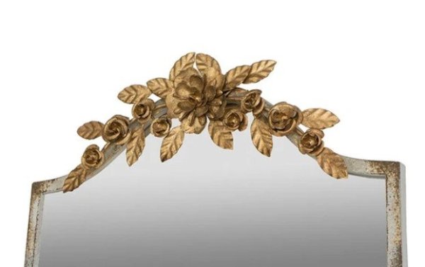 画像4: 輸入家具 ミラー バロック ロココ 姿見 46×180cm 壁掛け アンティーク クラシック AN-7233 送料無料 直輸入 リビングスタジオ -cot- (4)