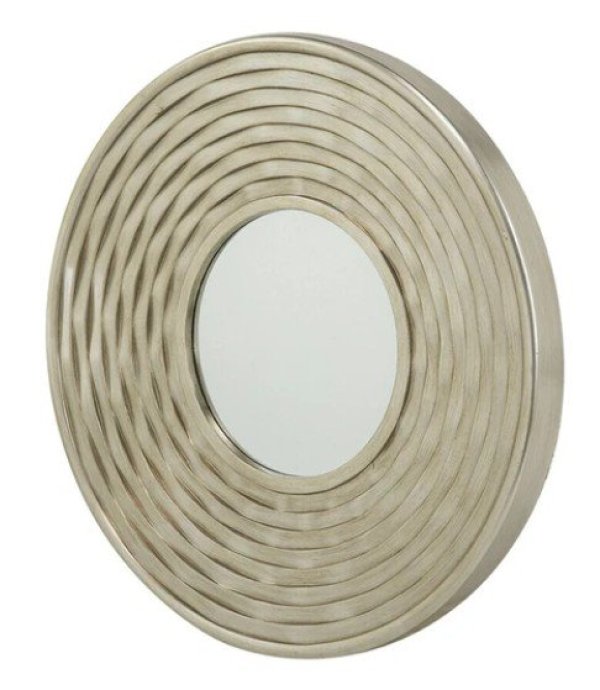 画像5: 輸入雑貨 ミラー モダン アンティーク風 ゴールド 円形 壁飾り ウォールデコレーション 79.5cm AN-82922 送料無料 直輸入 リビングスタジオ (5)