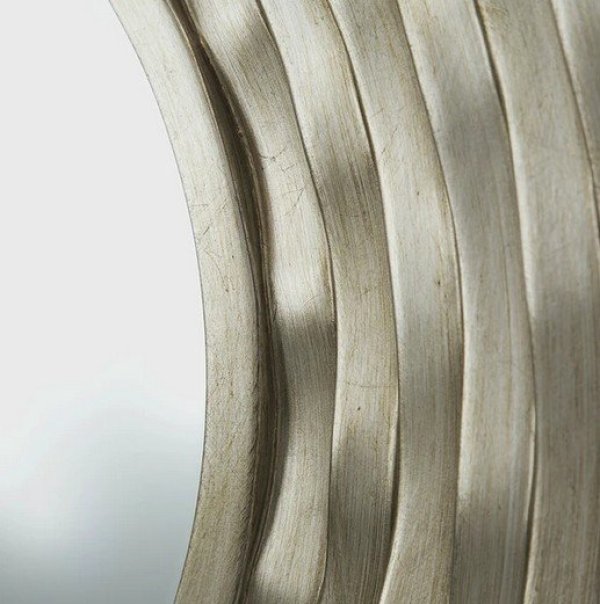 画像6: 輸入雑貨 ミラー モダン アンティーク風 ゴールド 円形 壁飾り ウォールデコレーション 79.5cm AN-82922 送料無料 直輸入 リビングスタジオ (6)