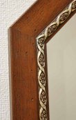 画像4: イタリア製 輸入雑貨 ミラー 姿見 八角 ブラウン 38X118 古木風 木目 ナチュラル アンティーク風 リビングスタジオ 直輸入 Bertozzi ベルトッツィ 808268 送料無料 (4)