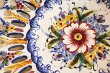 画像4: ポルトガル製 輸入雑貨 絵皿 飾りプレート アルコバサ ハンドメイド クラシック 伝統柄 40cm REB-474 送料無料 直輸入 リビングスタジオ (4)
