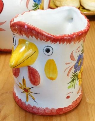 ポルトガル製 輸入雑貨 絵皿 ニワトリ ガロ 雄鶏 透かし 壁飾り ポルトガル製 輸入雑貨 絵皿 ニワトリ ガロ 雄鶏 透かし 壁飾り