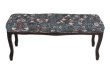 画像4: 輸入家具 スツール ベンチ ウィリアムモリス イチゴ泥棒 イタリアン ロココ シャビーシック 17706BH-VI02 直輸入 リビングスタジオ 送料無料 (4)