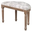 画像5: 輸入家具 スツール 半円形 トワルドジュイ クラシック イタリアン フレンチ シャビー アンティーク 17717ST-JY02 送料無料 送料無料 (5)