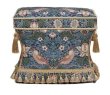 画像3: 輸入家具 スツール イチゴ泥棒 ウィリアムモリス ジェニファーテイラー Jennifer Taylor 33030ST-VI02 直輸入 リビングスタジオ 送料無料 (3)