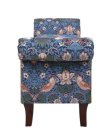 画像4: 輸入家具 ベンチスツール ロングスツール イチゴ泥棒 ウィリアムモリス ジェニファーテイラー Jennifer Taylor 33031RB-VI02 送料無料 (4)