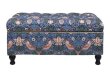 画像5: 輸入家具 スツールボックス カサパンカ イチゴ泥棒 ウィリアムモリス ジェニファーテイラー Jennifer Taylor 収納 33032SB-VI02 送料無料 (5)