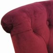 画像6: 輸入家具 ラムズゲイトチェア ボヌールチェア ジェニファーテイラー Jennifer Taylor ワインレッド ボルドー フレンチ 33056RC-884 送料無料 (6)