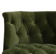 画像5: 輸入家具 ラムズゲイトチェア ボヌールチェア ジェニファーテイラー Jennifer Taylor グリーン ベロア フレンチ 33186RC-V036 送料無料 (5)
