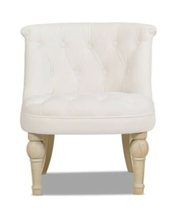 画像3: 輸入家具 ラムズゲイトチェア ボヌールチェア ジェニファーテイラー Jennifer Taylor ホワイト ベロア フレンチ 33186RC-V037 送料無料 (3)
