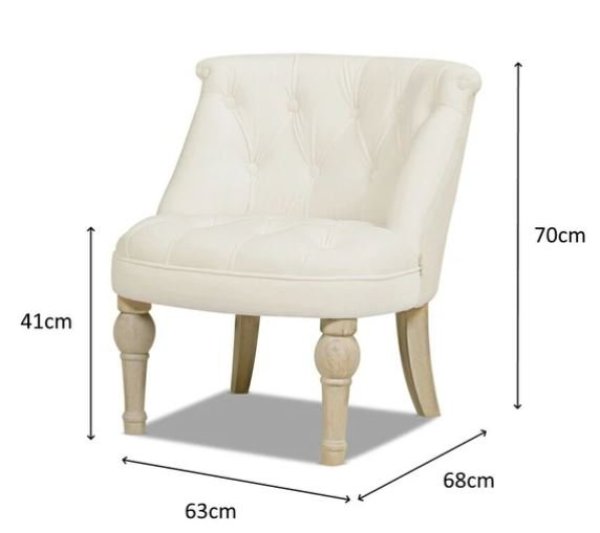 画像2: 輸入家具 ラムズゲイトチェア ボヌールチェア ジェニファーテイラー Jennifer Taylor ホワイト ベロア フレンチ 33186RC-V037 送料無料 (2)