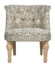 画像3: 輸入家具 ラムズゲイトチェア ウィリアムモリス ジェニファーテイラー Jennifer Taylor ボヌール いちご泥棒 イチゴ グレー 33186RC-VI04 送料無料 (3)