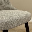 画像8: 輸入家具 ダイニングチェア サイドチェア 2脚セット グレー ファブリック 連鋲 ボタンバック NP-226-2310 送料無料 リビングスタジオ (8)
