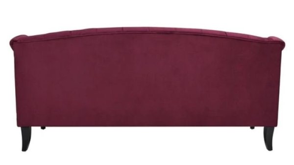 画像5: 輸入家具 ソファ 3人掛け ジェニファーテイラー Jennifer Taylor チェスターフィールド バーガンディ 3シーター 36031SF-884 送料無料 (5)