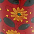 画像2: イタリア製 輸入雑貨 傘立て 赤 花柄 陶器 Ilponte イルポンテ トスカーナ 手描き ストレート 961249 送料無料 直輸入 リビングスタジオ (2)
