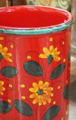 画像7: イタリア製 輸入雑貨 傘立て 赤 花柄 陶器 Ilponte イルポンテ トスカーナ 手描き ストレート 961249 送料無料 直輸入 リビングスタジオ (7)
