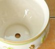 画像5: ポルトガル製 輸入雑貨 直輸入 クローバーのレリーフが可愛いプランター 陶器 グリーン 底穴あり ガーデニング 直植え 19.5cm円形 PSU-H100-01G (5)