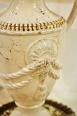 画像7: ポルトガル製 輸入雑貨 フラワーベース 花瓶 ロココ メダリオン マーブル調 アンティーク風 姫系 349BE 送料無料 直輸入 リビングスタジオ (7)