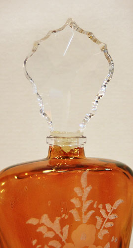 イタリア製 輸入雑貨 香水瓶 クリスタルガラス レッド 赤 パフューム 