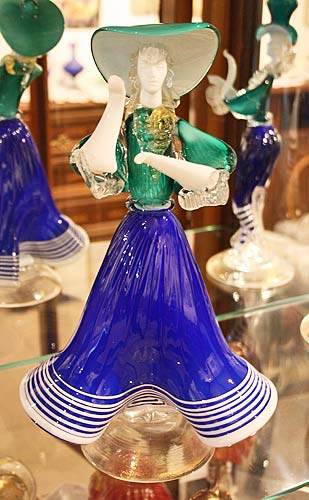 ムラーノ人形　ベネチアン　ムラノ　ベネチアンガラス人形