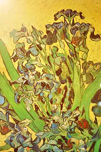 イタリア製　巨大絵画　ゴッホ『花咲くアーモンドの木』　額絵　絵画　アート　パネル大橋家具絵画