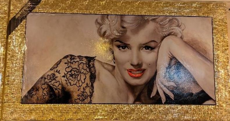 イタリア製 輸入雑貨 アートフレーム マリリン モンロー Marilyn 